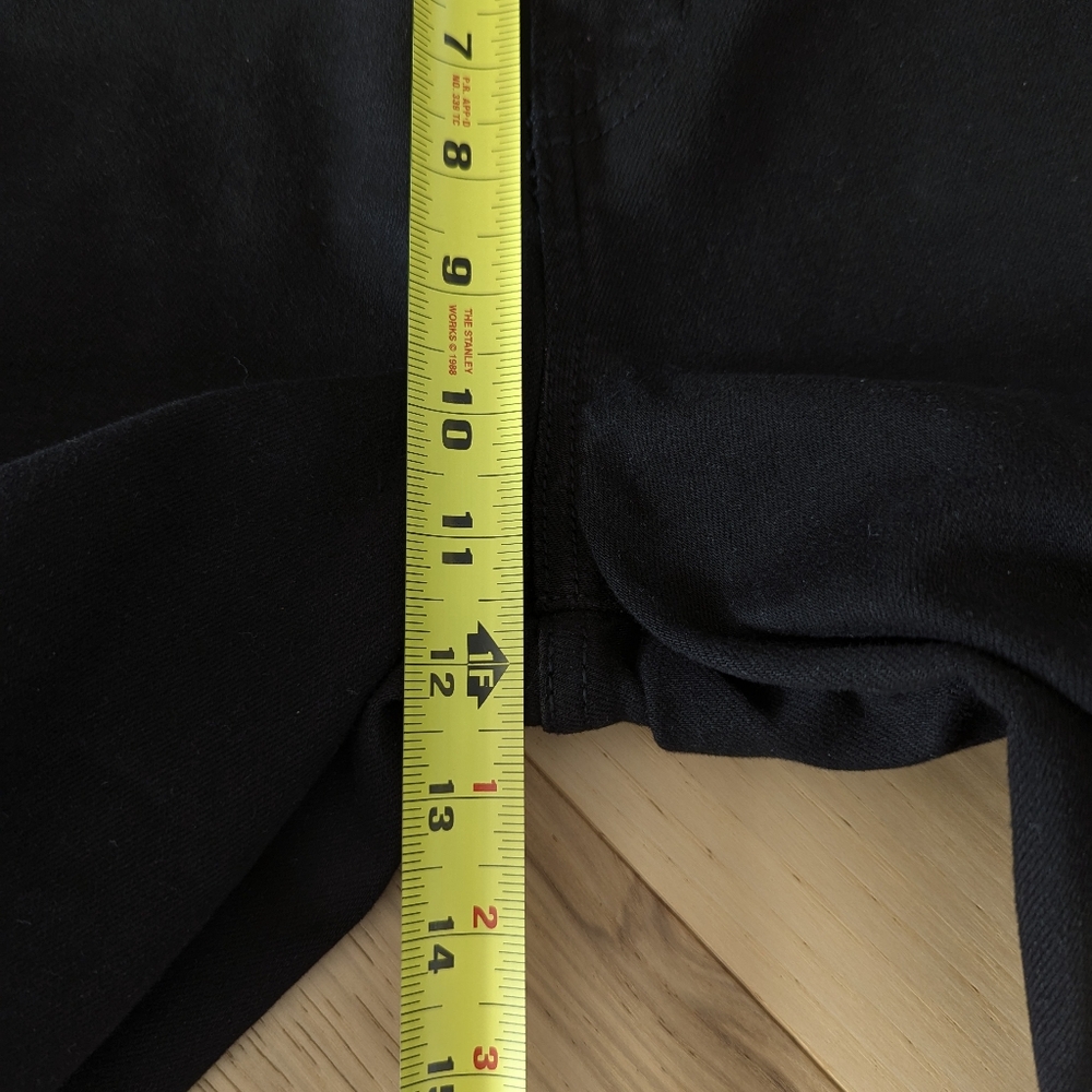 Banana Republic 2025 Wide-Leg High-Rise Jean Black Wash Denim - 31/12 - Picture 6 of 10